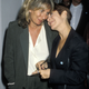 Penny Marshall and Carrie Fisher during ‘Angel Art’ Auction to Benefit Project Angel at Ace Gallery in Los Angeles, May 20, 1990.